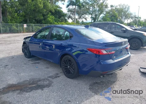 2025 Toyota Camry Se z USA, uszkodzony, nr VIN 4T1DBADK7SU016779